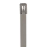 mlt4h-lp316 Panduit Cable Tie Assemblies, , 362mm x 7.9 mm, Metallic 316 Stainless Steel, Pk-50