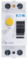 236750-pxf-40203-a Eaton PXF-A RCCB, 40A, 1+N Pole, 300mA, Type A