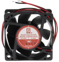 787-3993 RS PRO Axial Fan, 60 V dc, DC Operation, 26cfm, 12W, 200mA Max, 60 x 60 x 25mm