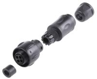 uts1jc104p Souriau Sunbank by Eaton, UTS 4 Way Cable Mount MIL Spec Circular Connector Receptacle, Pin Contacts,Shell Size 10