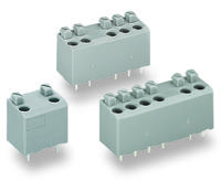 735-303001-000-1 WAGO 735 Series PCB Terminal Block, 2-Contact, 5mm Pitch, Through Hole Mount, 1-Row, Push Wire Termination