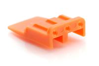 awm-3s Amphenol Industrial, ATM Male 3 Way Wedgelock for use with ATM Series Connectors