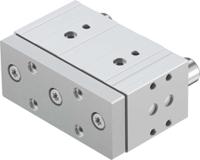 dfm-50-25-p-a-gf Festo Pneumatic Guided Cylinder - 170871, 50mm Bore, 25mm Stroke, DFM Series, Double Acting