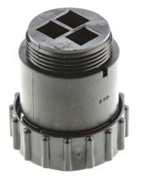 206037-2 TE Connectivity Circular Connector, 3 Contacts, Cable, Standard Connector, Plug, Female, CPC Series