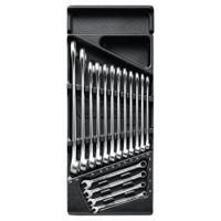 mod440-1pb Facom MOD.440 Series 16-Piece Spanner Set, 6 → 24 mm, Chrome Vanadium Steel