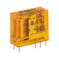 406182304000 Finder PCB Mount Power Relay, 230V ac Coil, 16A Switching Current, SPDT