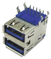 692141030100 Wurth Elektronik Right Angle, Through Hole, Socket Type A 3.0 USB Connector