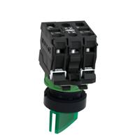 xb5ak123g5 Schneider Electric Selector Switch - (1NO+1NC), Illuminated 2 Positions