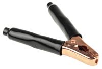 010031 Mueller Electric Crocodile Clip, Copper-Plated Steel Contact, 200A, Black/Red