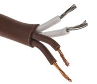455-4236 RS PRO Type T Thermocouple Cable/Wire, 25m, Unscreened, Silicone Rubber Insulation, +200°C Max, 7/0.2mm