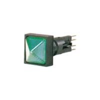 088483-q18lh-gnwb Eaton, Panel Mount Green LED Indicator, 16mm Cutout, IP65, Square