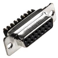 l77d-a15s-st Amphenol Communications Solutions L77D 15 Way Cable Mount D-sub Connector Socket, 2.74mm Pitch