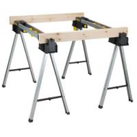 fmst1-75763 Stanley FatMax 112cm Work Bench Leg, For Use With Metal Parts, PVC Pipes etc., Wood