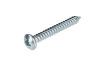 287-4081 RS PRO Bright Zinc Plated Steel Pan Head Self Tapping Screw, N°8 x 1.1/4in Long 32mm Long