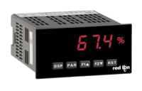 paxt0010 Red Lion PAXT LED Digital Panel Multi-Function Meter for Current, Temperature, Voltage, 44.5mm x 91.4mm