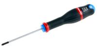 atd0x75 Facom Pozidriv  Screwdriver, PZ0 Tip, 75 mm Blade, 178 mm Overall