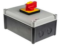 466-122 RS PRO 4P Pole DIN Rail Isolator Switch - 100A Maximum Current, 45kW Power Rating, IP65
