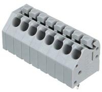 250-208 WAGO 250 Series PCB Terminal Strip, 8-Pole, Female, 8-Way, PCB Mount, 10 (CSA) A, 5 (UL) A, 8 (IEC/EN 60664-1) A