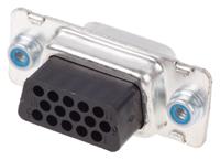 1658690-1 TE Connectivity Amplimite HDP-22 15 Way Cable Mount D-sub Connector Socket