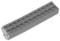 236-412 Wago PCB Terminal Block, 5.08mm Pitch, Through Hole Mount, Solder Termination