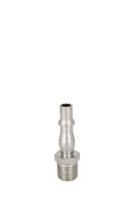 667-1734 RS PRO Steel Male Pneumatic Quick Connect Coupling, R 3/8 Male Threaded