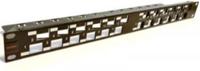 180810045 Molex Premise Networks Cat5e 24 Port RJ45 RJ Patch Panel UTP 1U