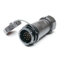 304-583 RS PRO Industrial Circular Connector, 12 Contacts, In-Line Cable Mount, SY21 Connector, Socket, Male, IP67, SY21 Series