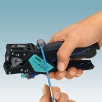 1200101 Phoenix Contact CRIMPFOX 4 in 1 Hand Crimp Tool for Wire Ferrules, 0.5 → 2.5mm² Wire