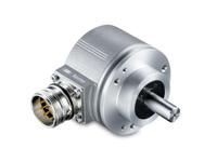 eil580-sc105eq00500a Baumer 4.75 → 30V dc 500 Pulse Optical Encoder with a 10 mm Solid Shaft, Flange Mount, Connector