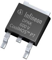 ipd60r180p7sauma1 Infineon 600V CoolMOS P7 Type N-Channel MOSFET, 18 A, 600 V Enhancement, 3-Pin TO-252 IPD60R180P7SAUMA1