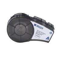 m21-131-499 Brady B-499 Black on Black on White Label Printer Labels, 25.40 mm Width