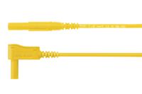 mswfk-a341-1-50-ge Schutzinger Test lead, 16A, 1kV, Yellow, 500mm Lead Length