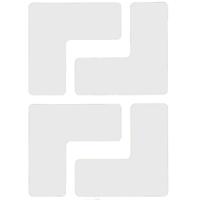 104435 Brady Polyester Social Distancing Floor Mat Ground Marking Floor Sign, Self-Adhesive
