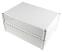 pc-3828-18-g-enclosure Fibox SOLID PC Series Grey Polycarbonate Enclosure, IP67, Grey Lid, 378 x 278 x 180mm