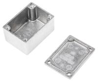 11451psla Hammond Eddystone Series Natural Die Cast Aluminium Enclosure, IP54, Natural Lid, 53 x 38 x 31mm