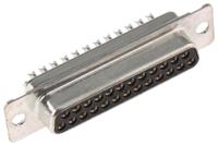 121073-2307-d ITT Cannon ORIGINAL D 25 Way Panel Mount D-sub Connector Socket