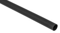 398-183 RS PRO Heat Shrink Tubing, Black 6.4mm Sleeve Dia. x 1.2m Length 2:1 Ratio