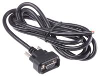 122-3042 RS PRO Female 15 Pin D-sub Unterminated Serial Cable, 2m PVC