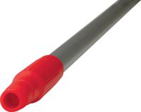 29584 Vikan Red Anodised Aluminium, Polypropylene Mop Handle, 1.26m