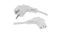 rnd-465-00940 RND RND 465 Power 0.75 mm² Power Cable, White Polyvinyl Chloride PVC, 2m