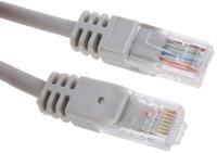 791-7015 RS PRO, 20m Cat5e, Grey RJ45 to Male RJ45 Male, U/UTP Unshielded, Terminated LSZH Sheath