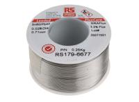 179-6677 RS PRO Wire, 0.7mm Lead solder, 183°C Melting Point