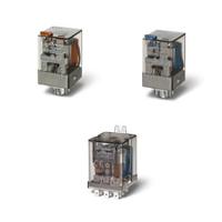 601390240070 Finder Flange Mount Power Relay, 24V dc Coil, 10A Switching Current, 3PDT