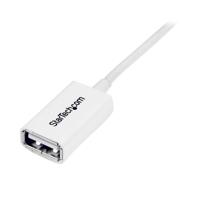 usbextpaa3mw StarTech.com USB 2.0, Male USB A to Female USB A, 480Mbps, 3m