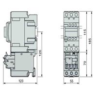 lrd340 Schneider Electric D Overload Relay, 25 → 40 A F.L.C, 40 A Contact Rating, TeSys