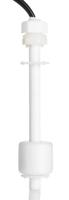 234-8841 RS PRO Vertical Mounting Polypropylene Float Switch, Float, 350mm Cable, NO, 200V ac Max, 200V dc Max