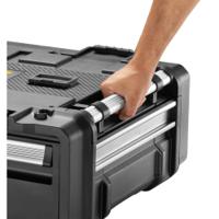 dwst08510-1 DeWALT 2 Drawer, Metal, Plastic, 14.5cm x 64.5cm x 47cm, Black, Yellow