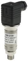 828-5739 RS PRO Pressure Sensor, 0bar Min, 1bar Max, Current Output, Relative Reading