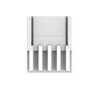 1-2391423-4 TE Connectivity 1-2391423 Series Receptacle Edge Connector, Board Mount, 4-Contacts, 2.5mm Pitch, 1-Row, Crimp