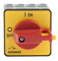 3ld2022-0tk13 Siemens 3P Pole Panel Mount Isolator Switch - 16A Maximum Current, 7.5kW Power Rating, IP65